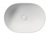 GSI PURA umywalka 50x35 h16 nablatowa matt white 886009